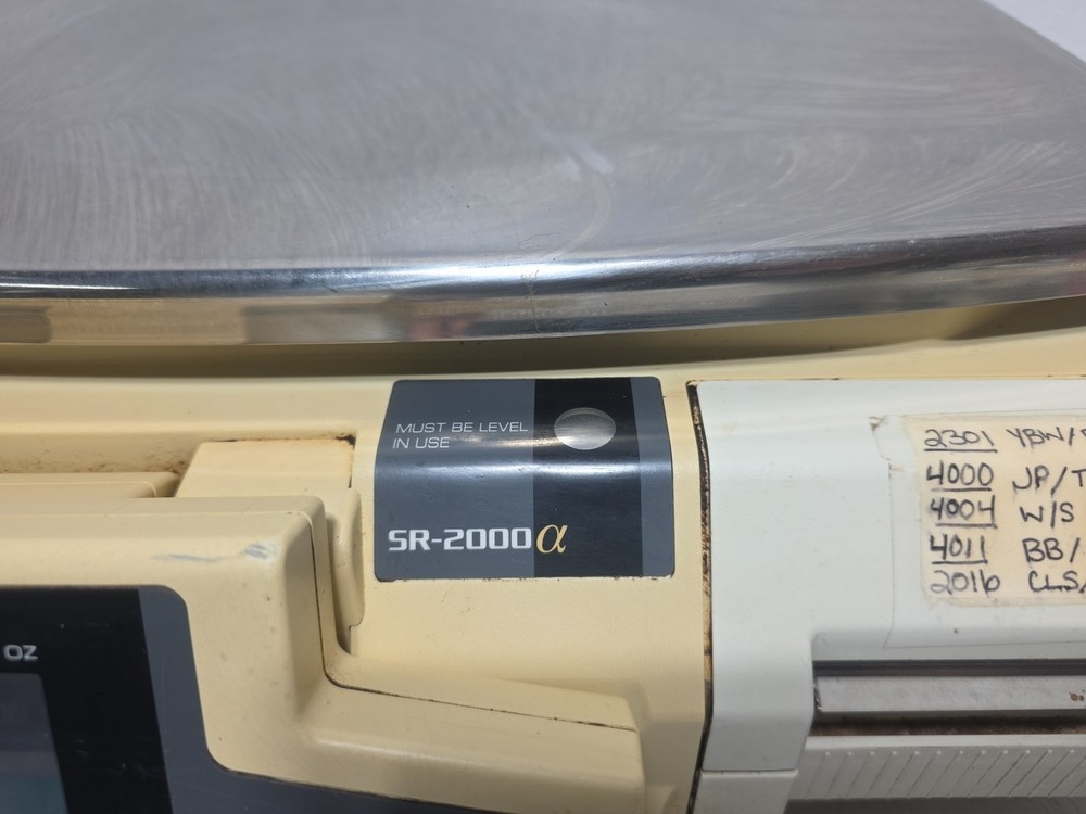 ishida scale SR-2000a