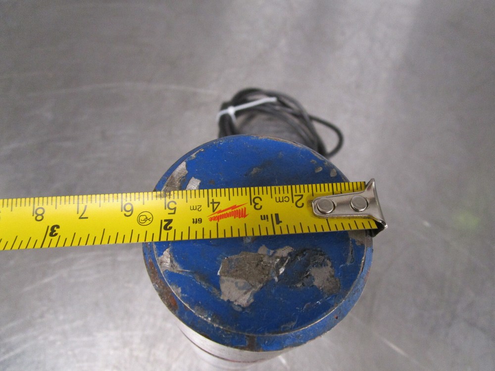 Used Untested Load Cell Pin 8" Stainless