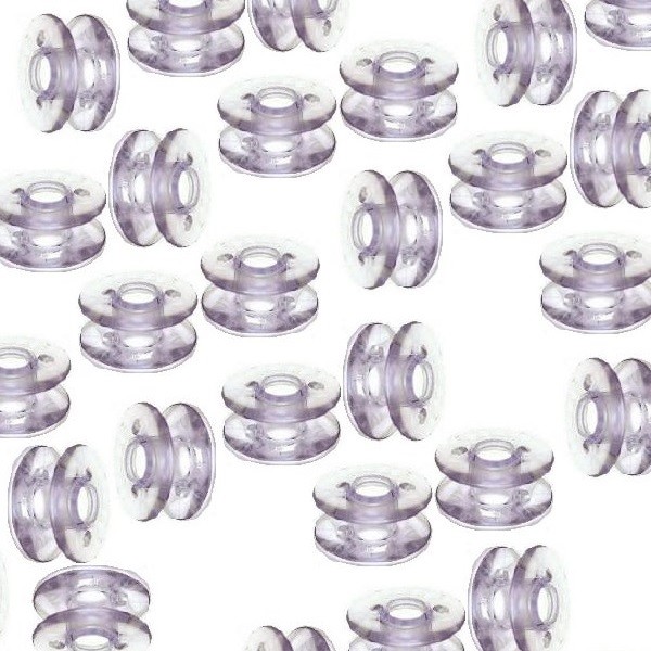 25 Plastic Bobbins for Singer 66 Class Sewing Machine ~ Part # 172222P