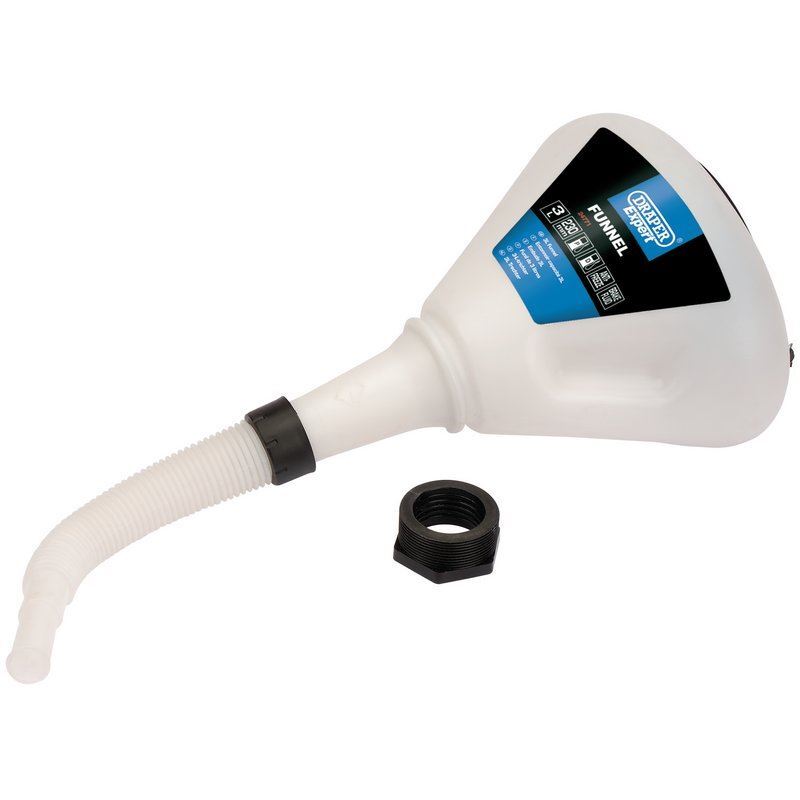 Draper 24771 Polypropylene Funnel 230mm 3L