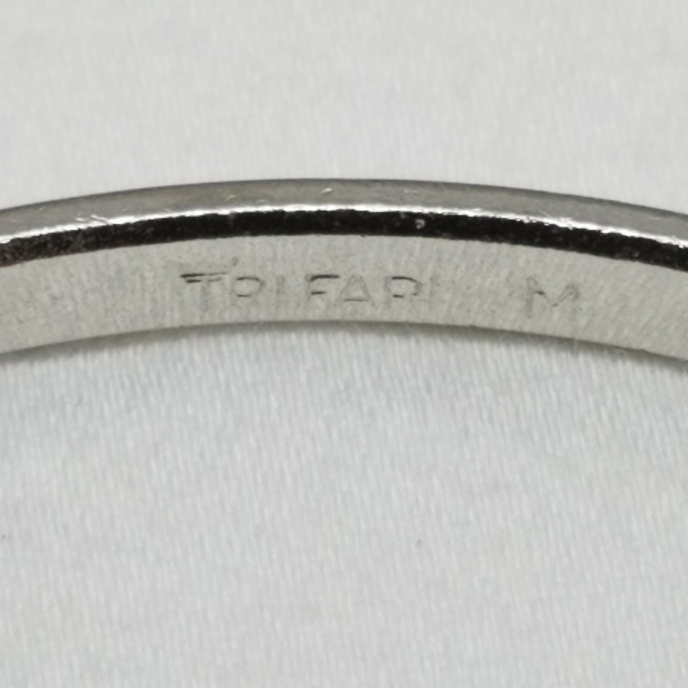 Trifari Silver Tone Bangle Bracelet Etched