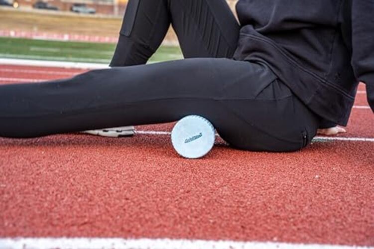 11.8 Inch Medium Density Foam Massage Roller - Light Blue Trigger Point