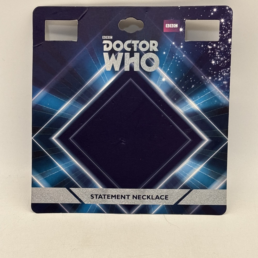 BBC Dr Who Tardis Statement Necklace!