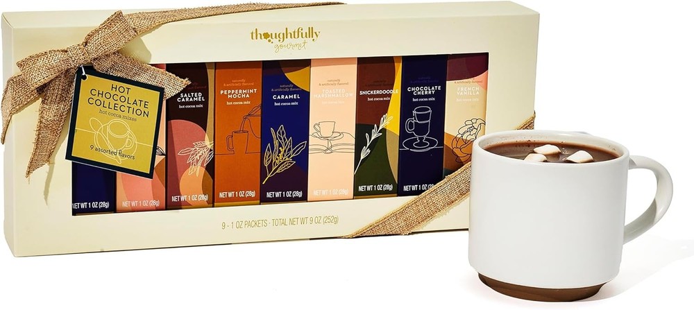 Gourmet Hot Chocolate  Set, Flavors Include Salted