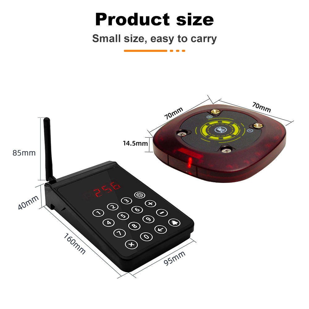Pagers for Restaurants Wireless Queue Management Calling System
