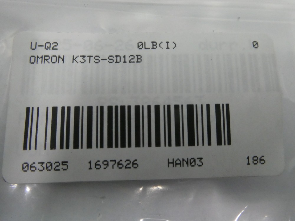 Omron K3TS-SD12B Linear Digital Panel Meter 12-24v-dc
