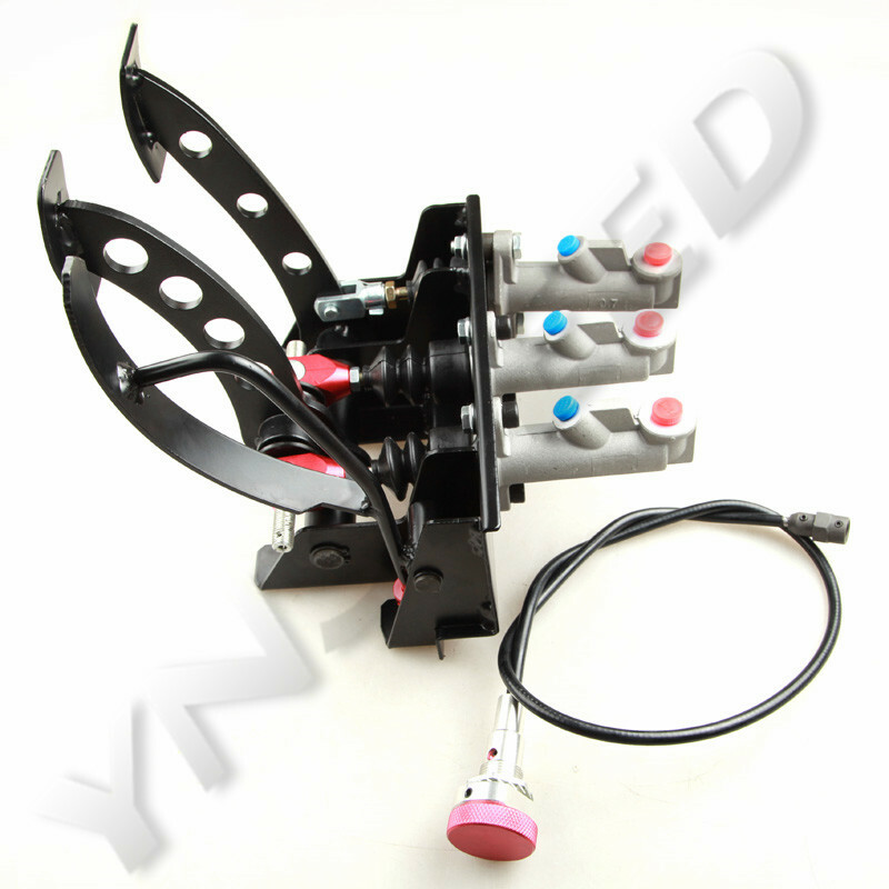 Car Hydraulic Clutch Pedal Box Rally Race Performance Brake Bias Assembly