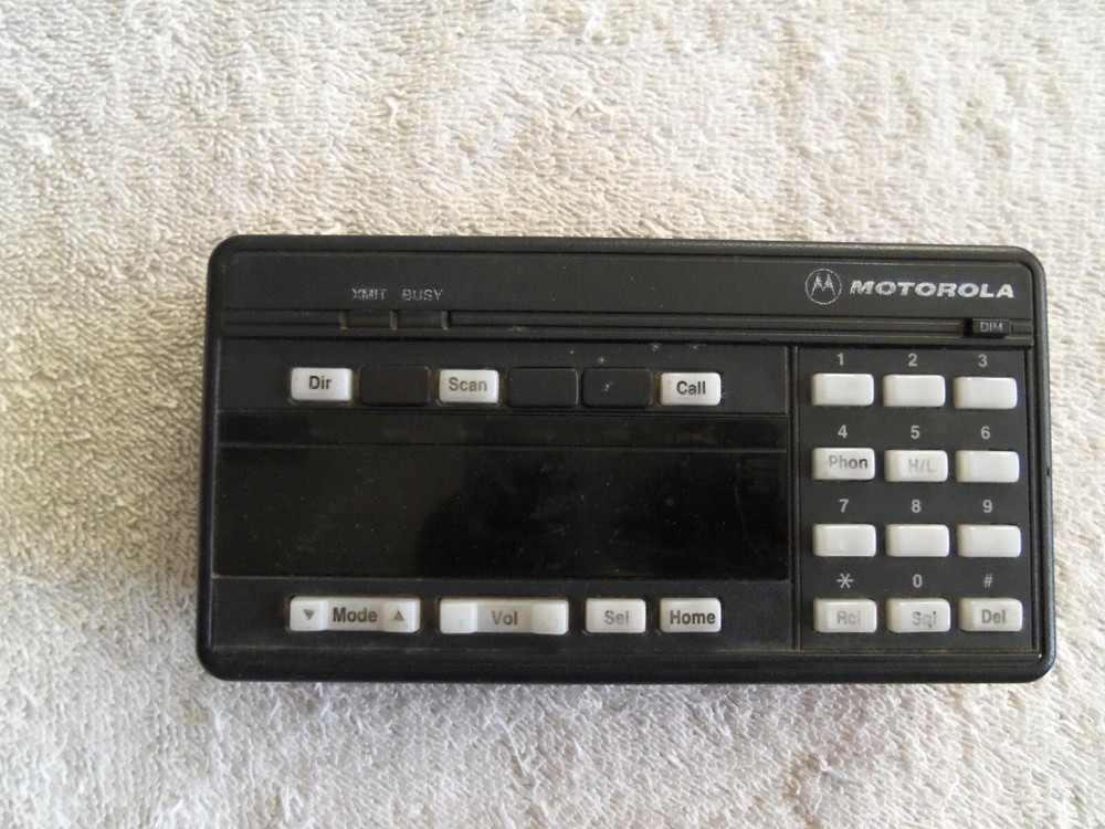 Motorola w9 control head.