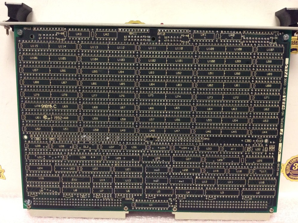 Micro Memory Inc MM-6230/4 REV E VME memory module