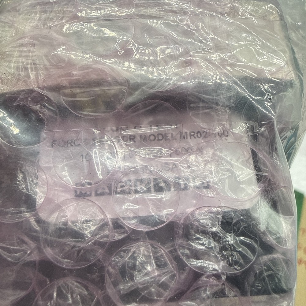 Mark-10 MR02-100 Plug & Test Force Sensor Compression Load Cell 100lbf / 500N