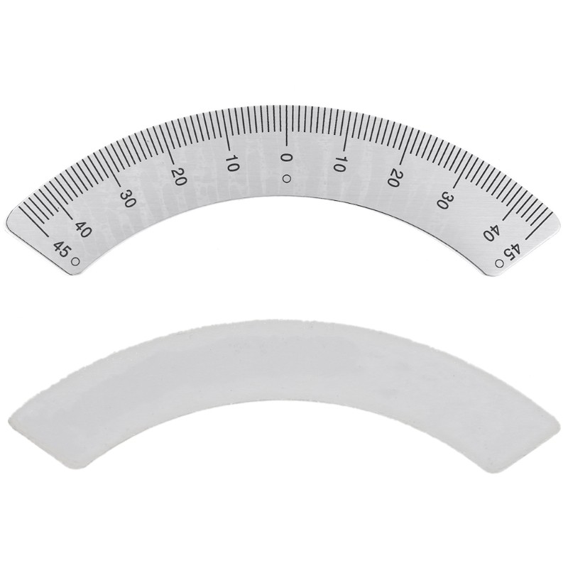 Measuring Gauging Tool Arc Protractors Milling Machine Part Angle Plate Scale