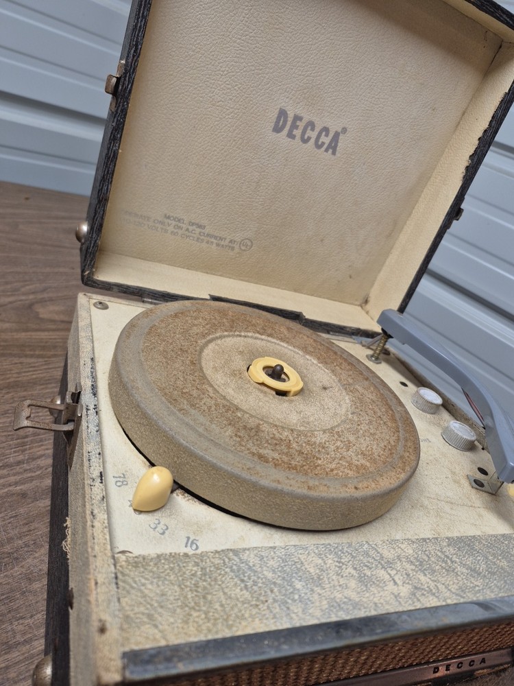 Decca Dp583 Portable Record Player