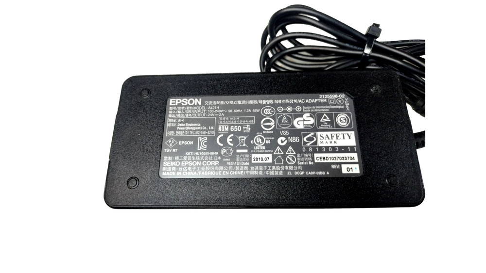 Epson Workforce Scanner A421H 24V 2A Power Adapter