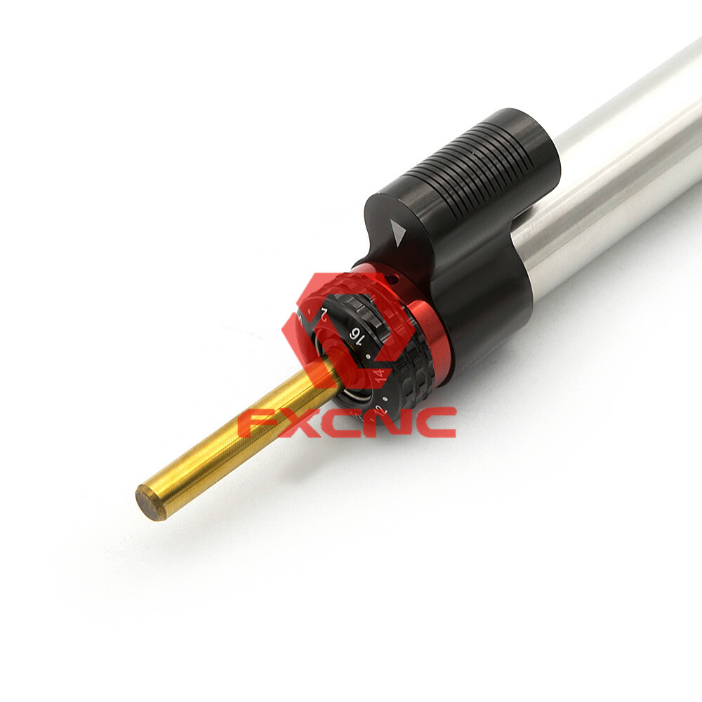 CNC Universal Motorcycle Steering Damper Stabilizer Linear Alumunm Silver 1xPcs