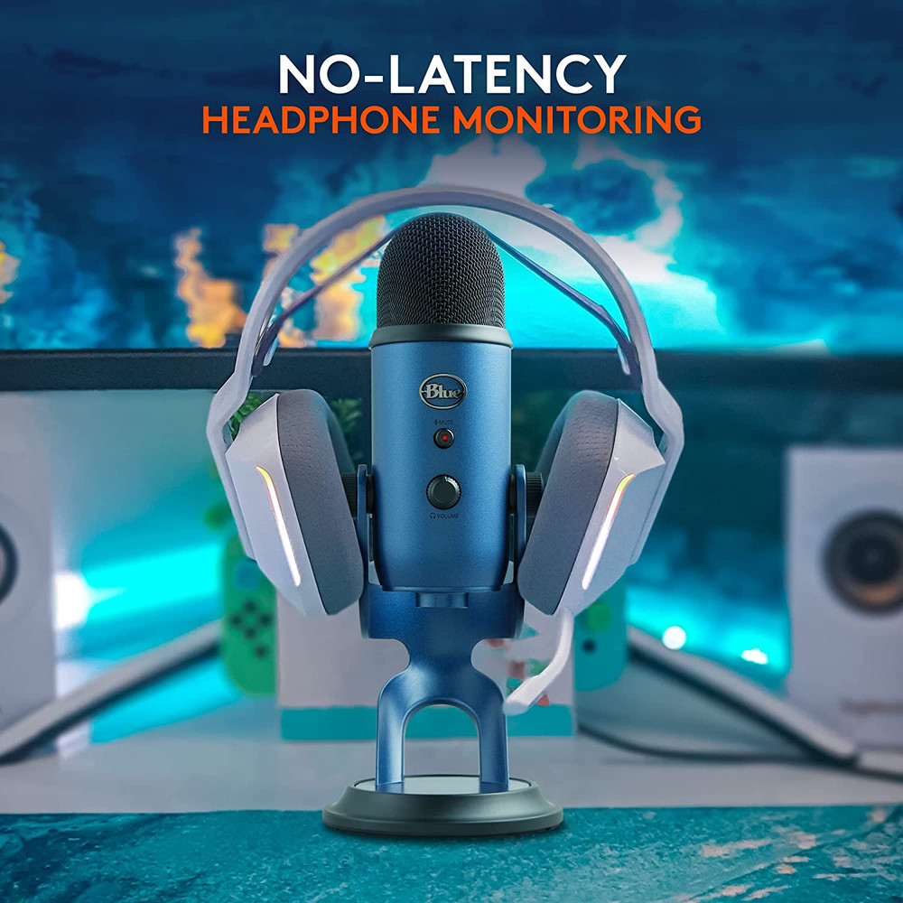 Yeti USB Microphone – Streaming, Podcast, YouTube, Discord, Studio, Plug & Play