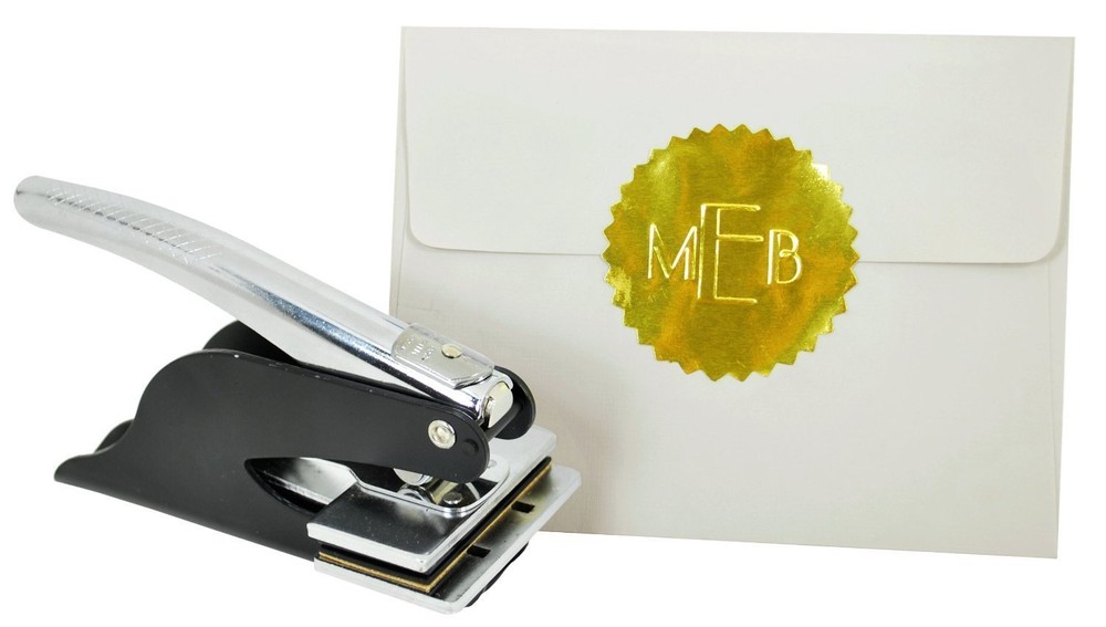 Gold Foil Embossing Seals - 40 Count