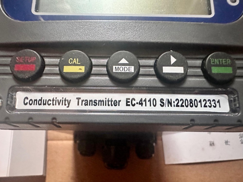 Suntex EC-4110 microprocessor-based conductivity transmitter