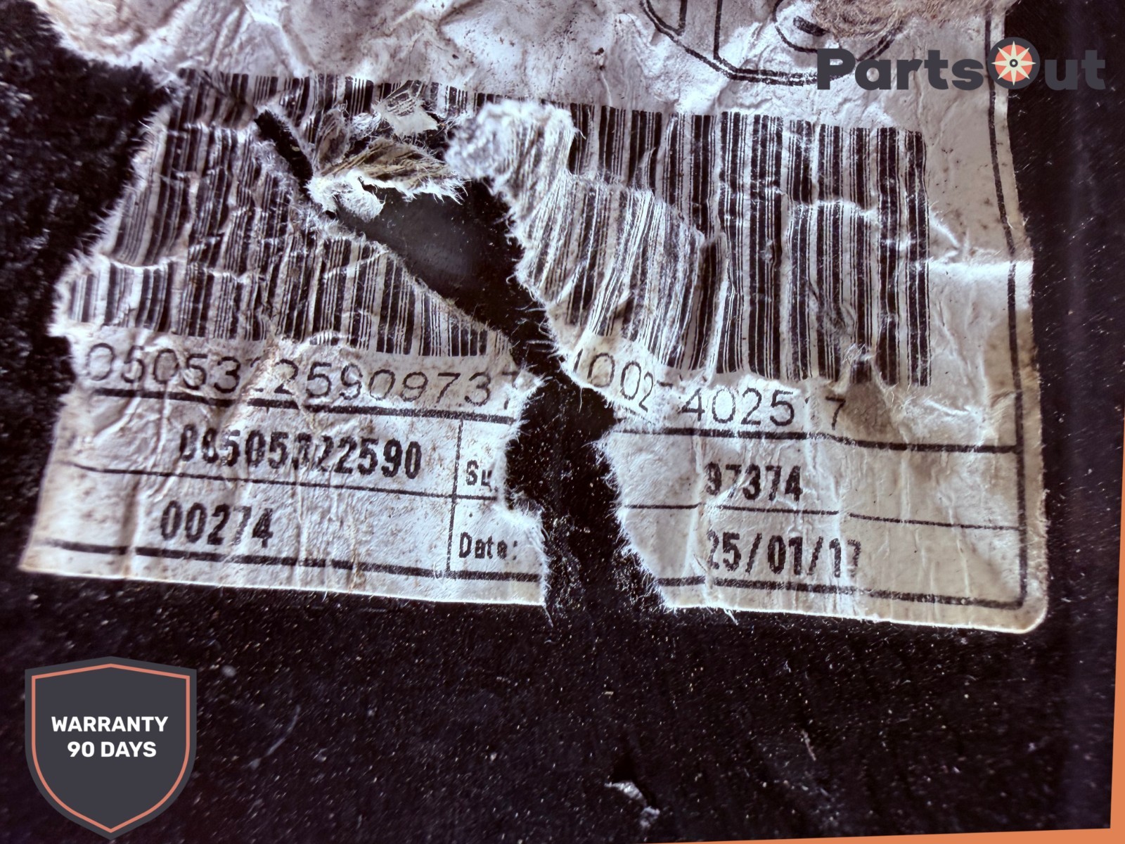 17-21 ALFA ROMEO GIULIA EMISSION SYSTEM FUEL VAPOR CHARCOAL CANISTER OEM