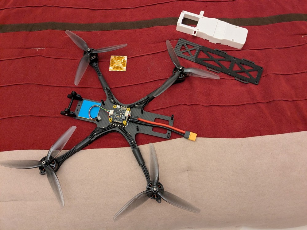 FPV DRONE Shendrones 7" Legato 6s long-range, *waterproof* drone, includes props