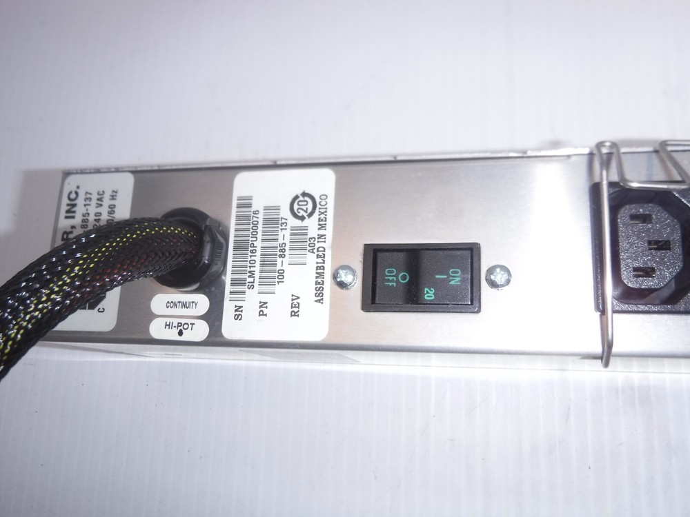 Simclar Inc SLM1016PU00076 Power Entry Switch / EMI Filter