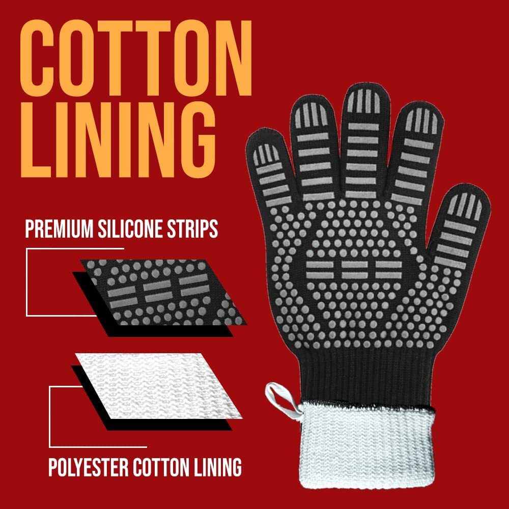 CONCORD Heat Proof Grilling Gloves