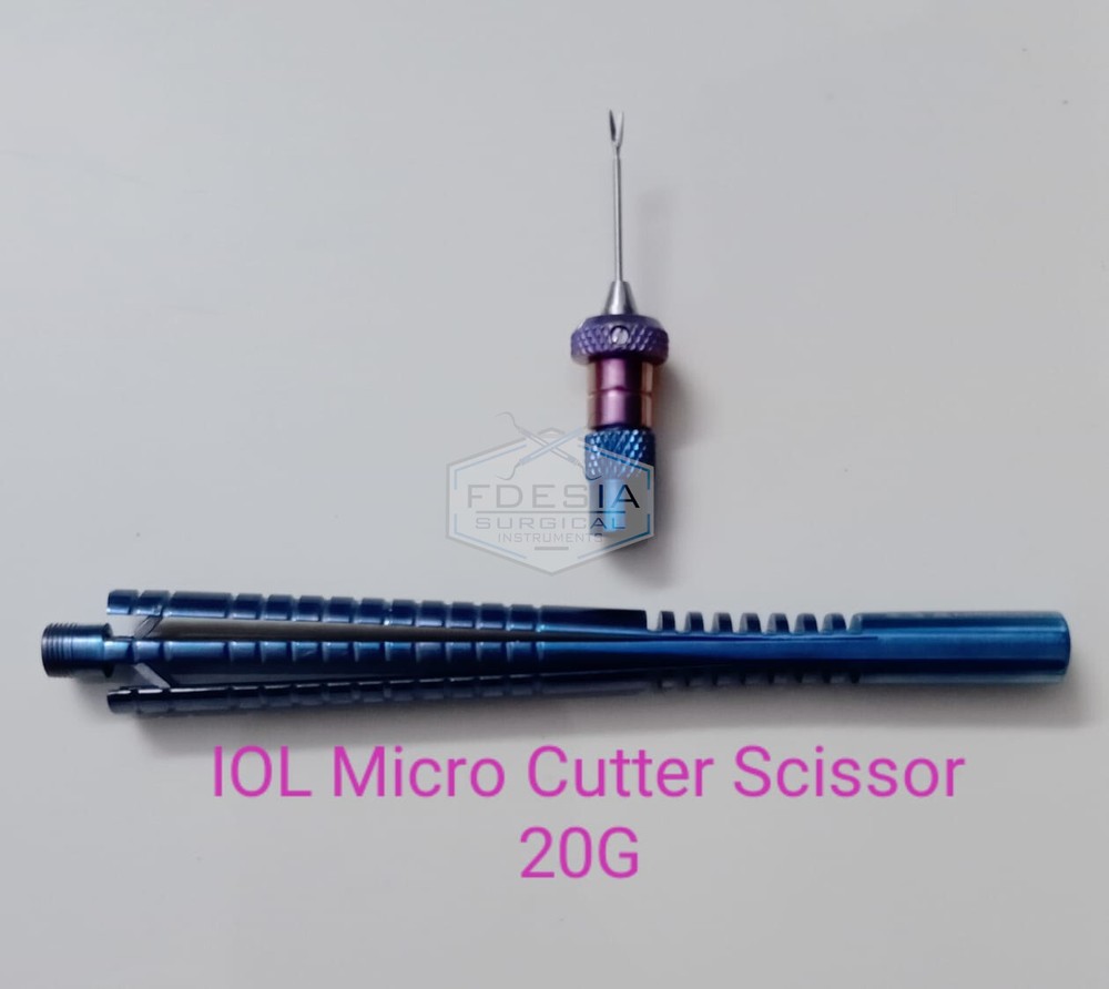 Detachable Anterior Segment Surgery Micro Forceps & Scissors 25G