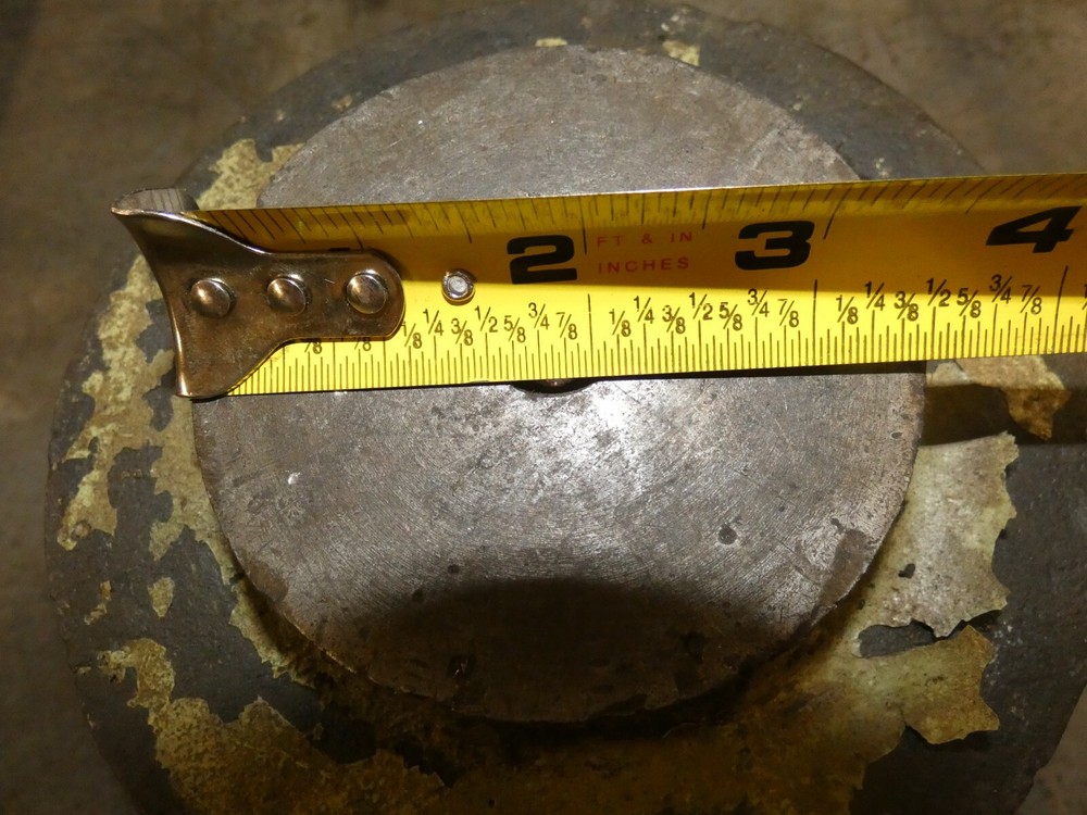 6" Diameter x 4" Hollowed Tooling Block