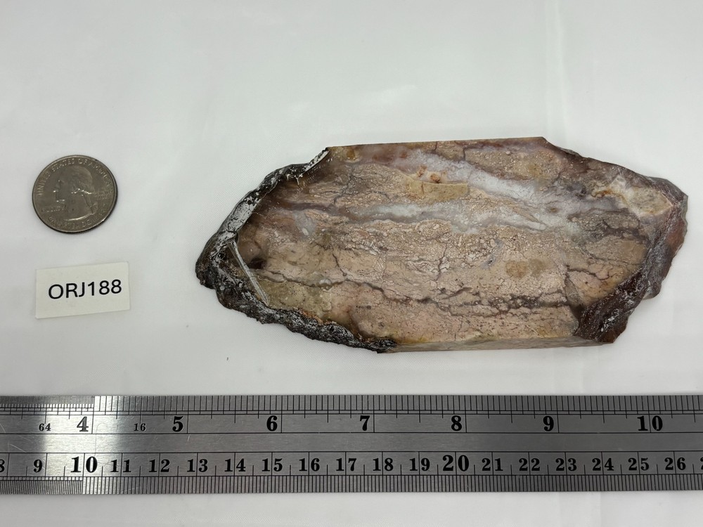 Pink Jasper/Agate Slab Cabbing Lapidary Combo Ship Avail