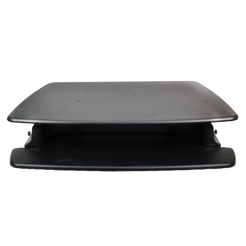 VariDesk 34603 36" Wide Height-Adjustable Standing Desk Converter Solution Black
