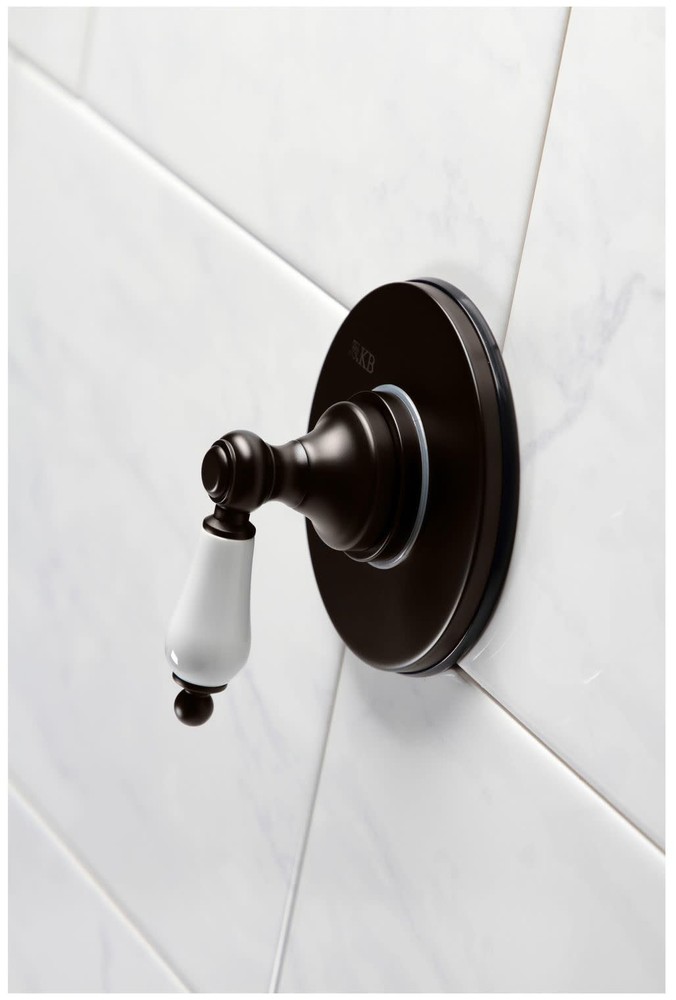 Kingston Brass KS303.PL Single Handle 3 Function Diverter Valve - Chrome