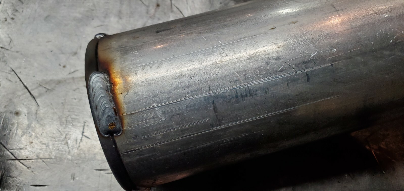 2" Stainless H&B Mining Co. suction nozzle for gold dredge