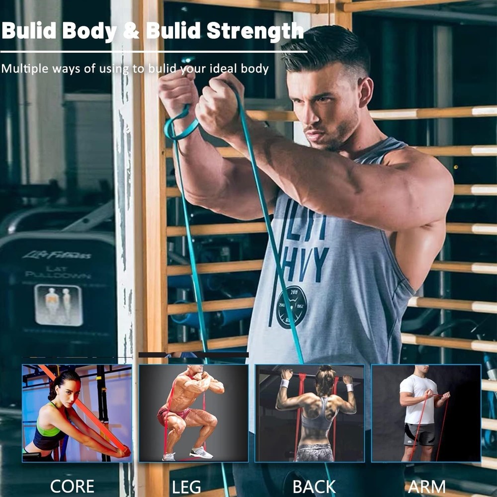 Resistance Bands, Pull Up Assist Bands - Workout Bands, Eexercise Bands, Long...