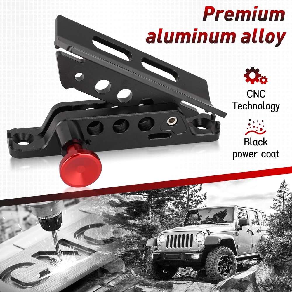 AUFER Universal Quick Release Roll Bar Fire Extinguisher Mount Holder Compati...
