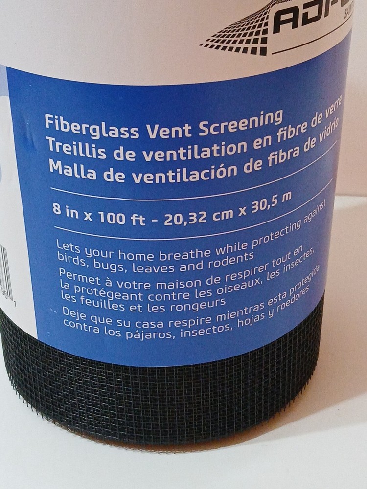 Fiberglass Vent Screening