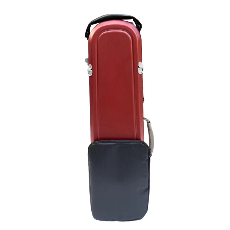 High-grade 4/4 Violin Case Abrazine dark red Compound material, with coded lock