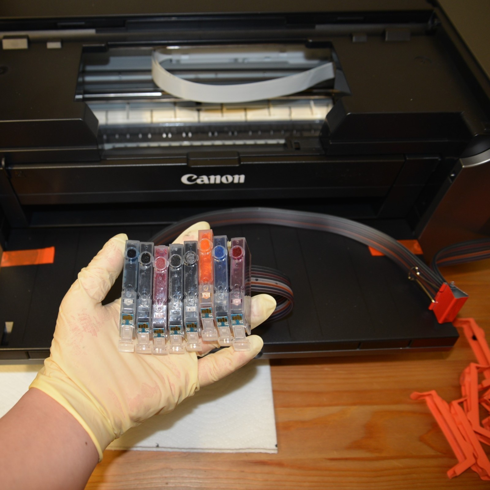 CIS CISS ink system for Canon Pixma Pro 9000 & Mark II cli-8 ink cartridge