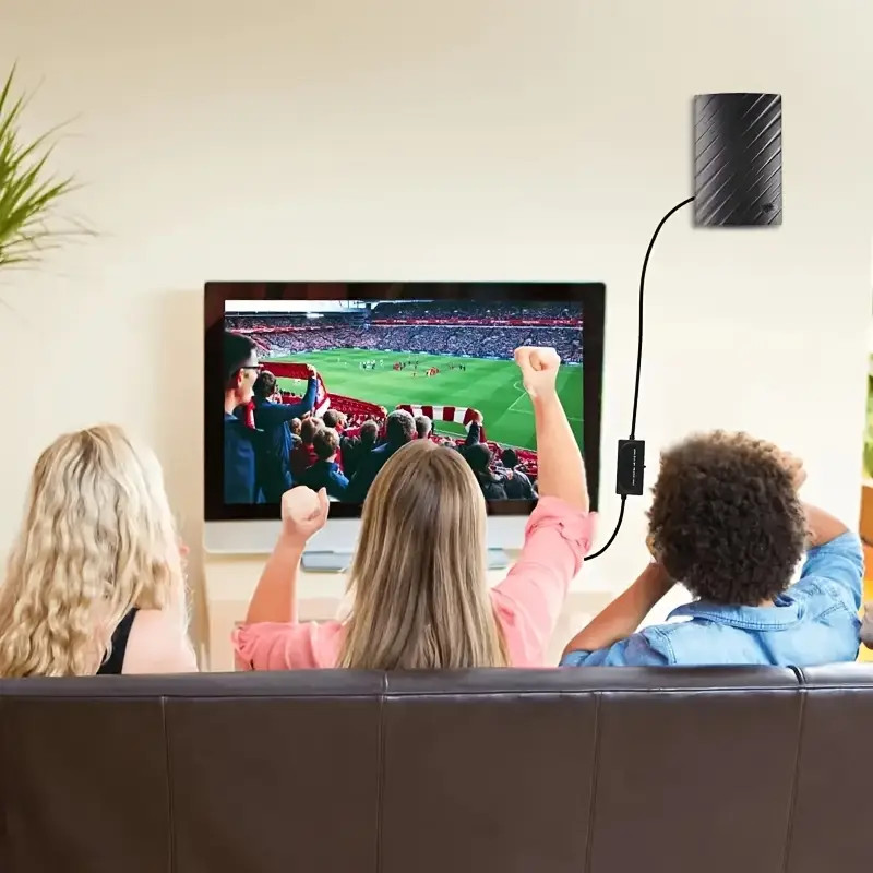 5600 Miles Digital TV Antenna 1080P 4K Waterproof HDTV Amplified Outdoor Indoor