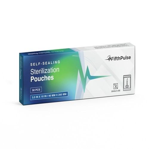 Sterilization Pouches 3.5x 10 Self Sealed 97 Count