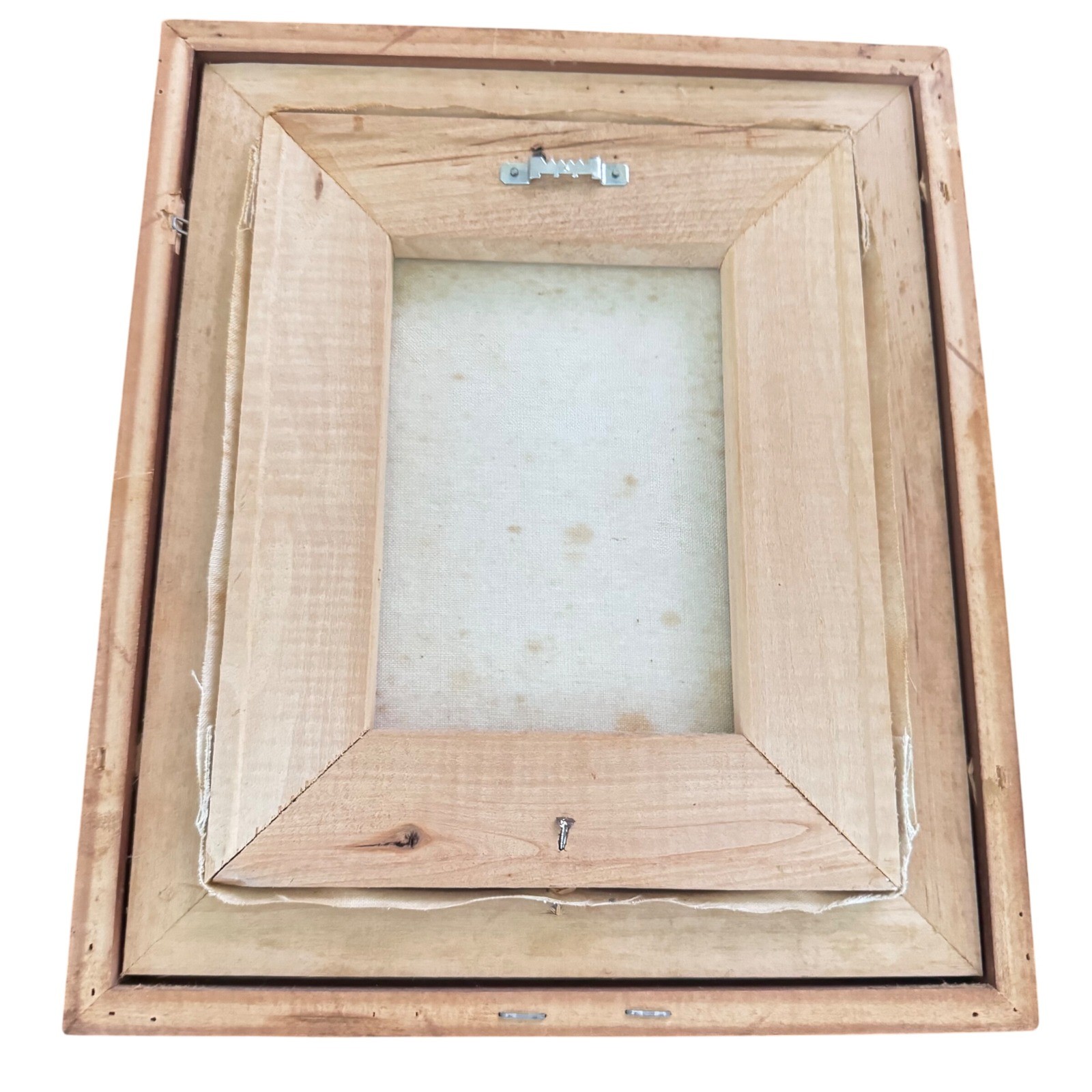 Vintage Framed Bird Floral Painting Signed Asian Art Wall Decor Nature Home '70s