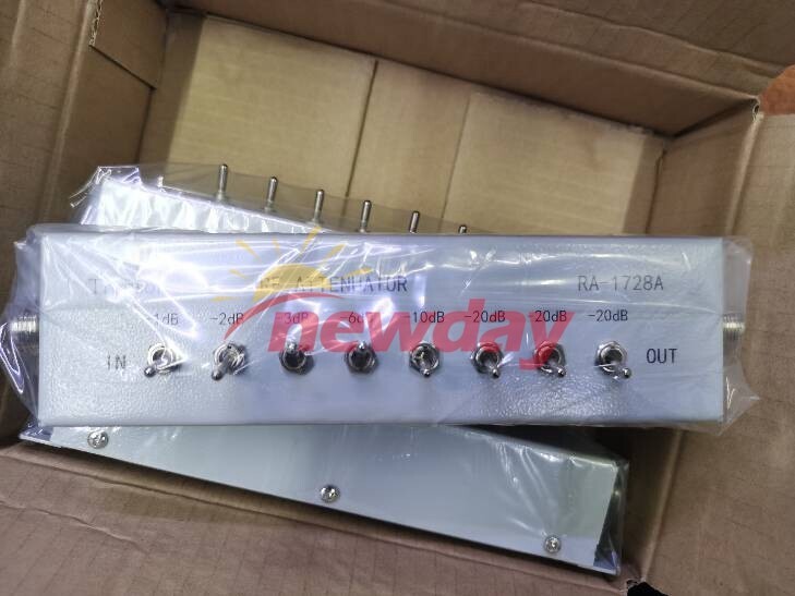 1PC for Ham Radio Transmitter 0- 82DB VARIABLE/ STEP ATTENUATOR 50 OHM