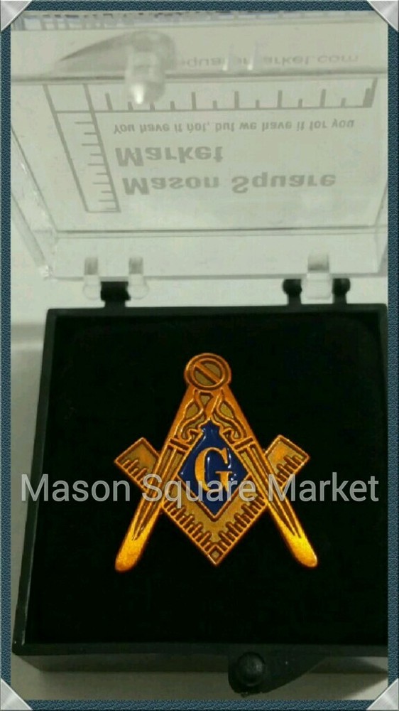Freemason Blue Lodge Lapel Pin