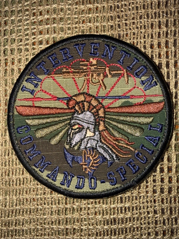 French Foreign Legion Intervention Commando Special Afgan War Patch