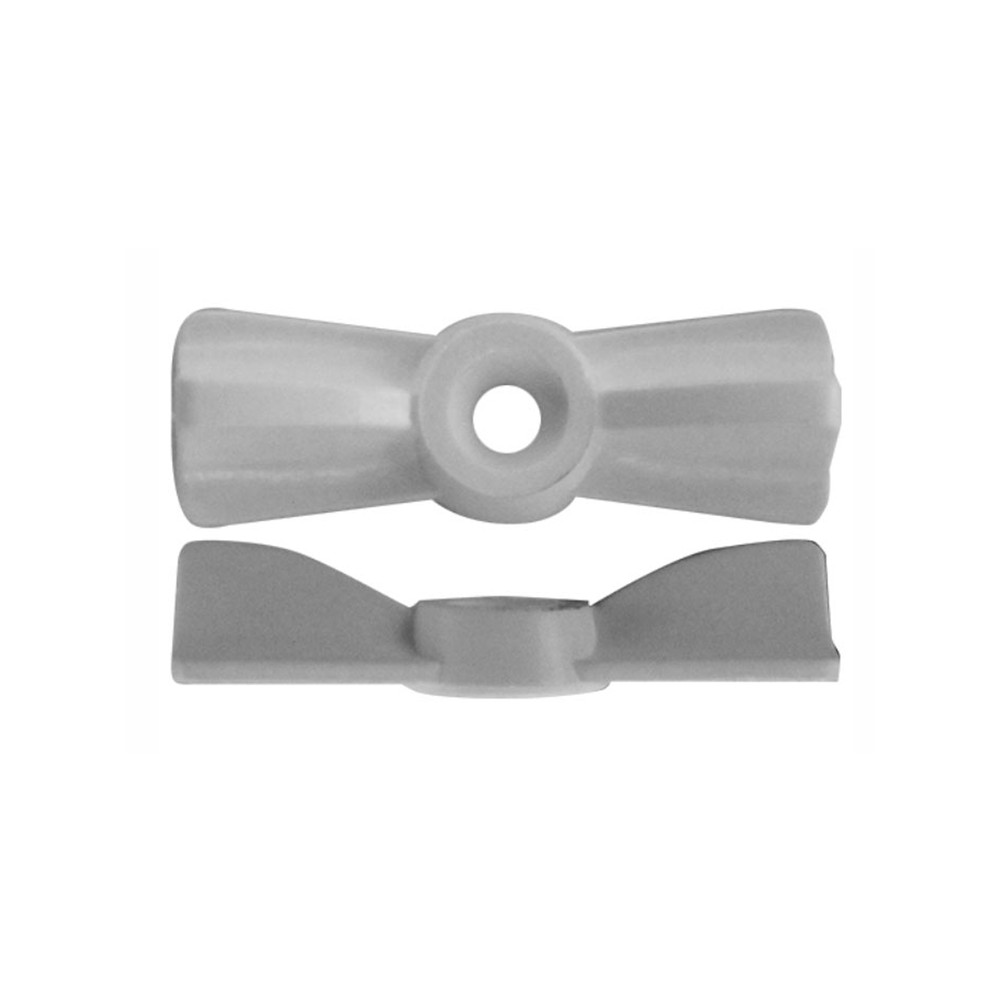 Rolltrak Clear Flyscreen Butterfly Clip - 8 Pack