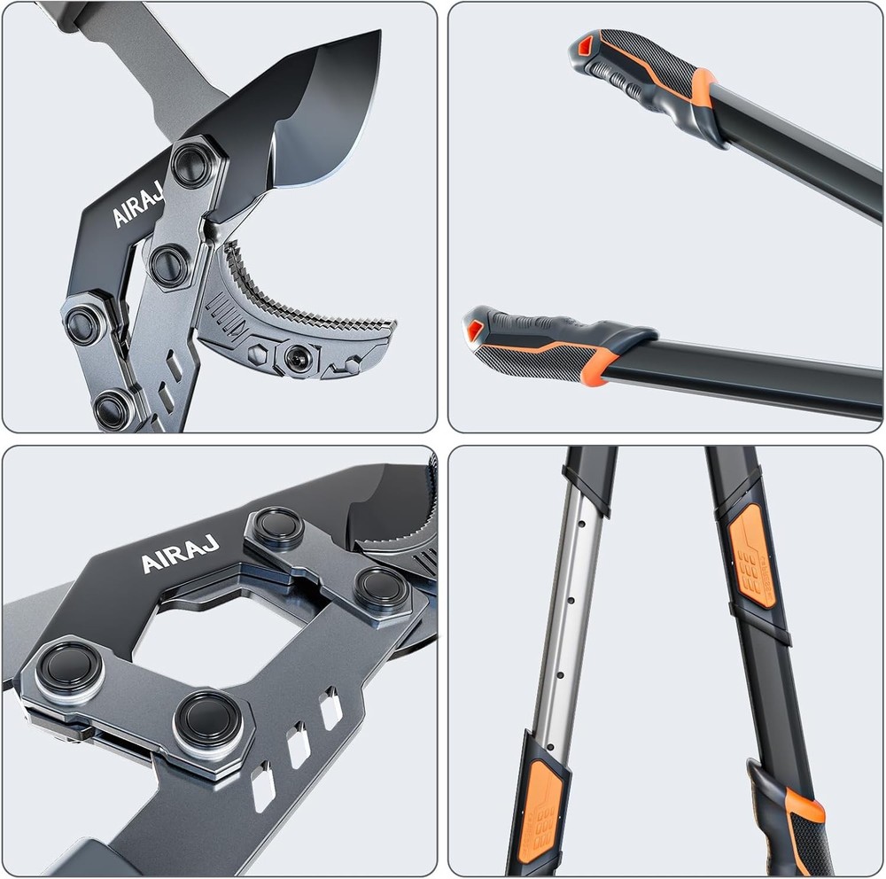 Extendable Handles Anvil Lopper Tree Trimming Branches Cutter Lightweight Tool