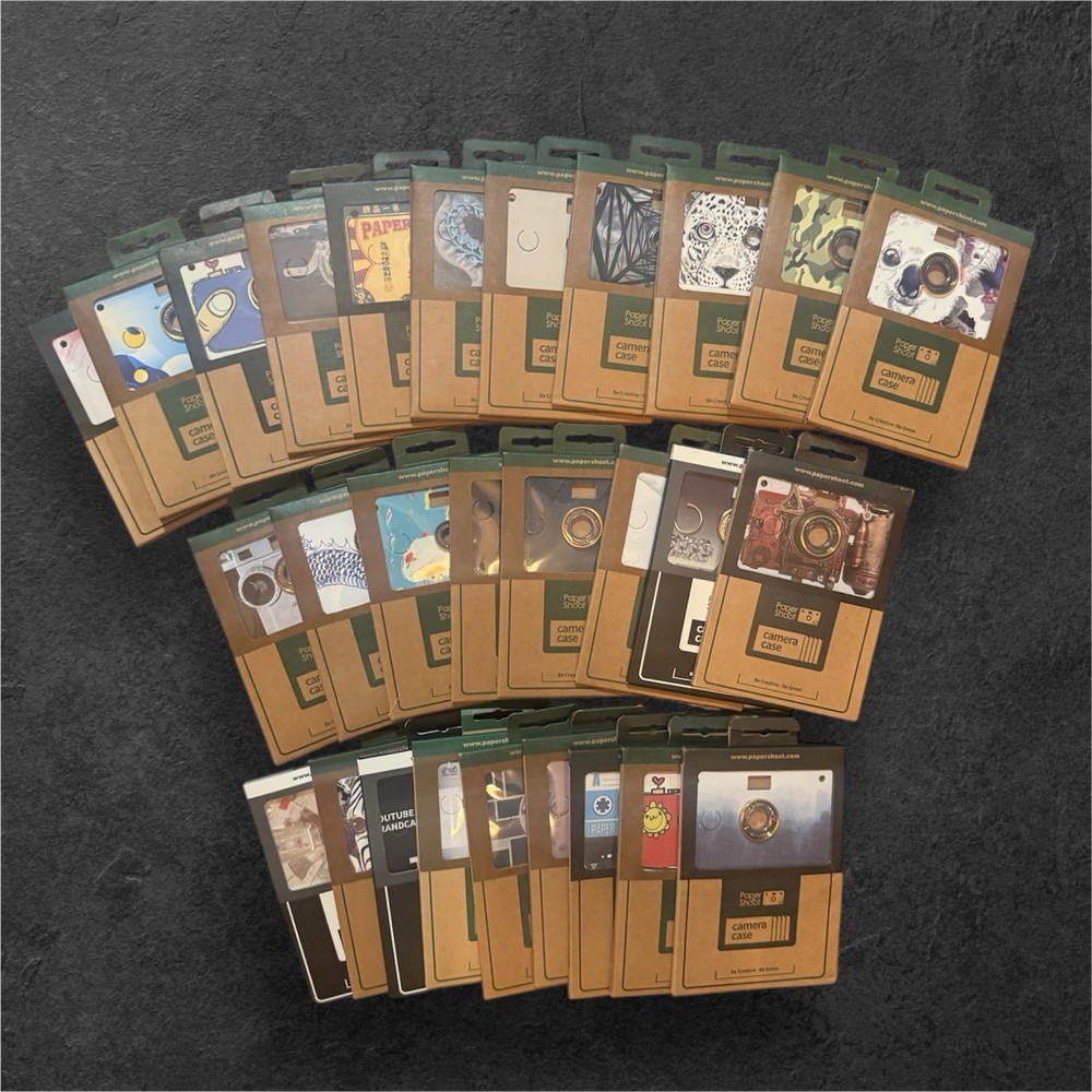 NEW Paper Shoot Camera Case ONLY - CHOOSE YOUR PRINT