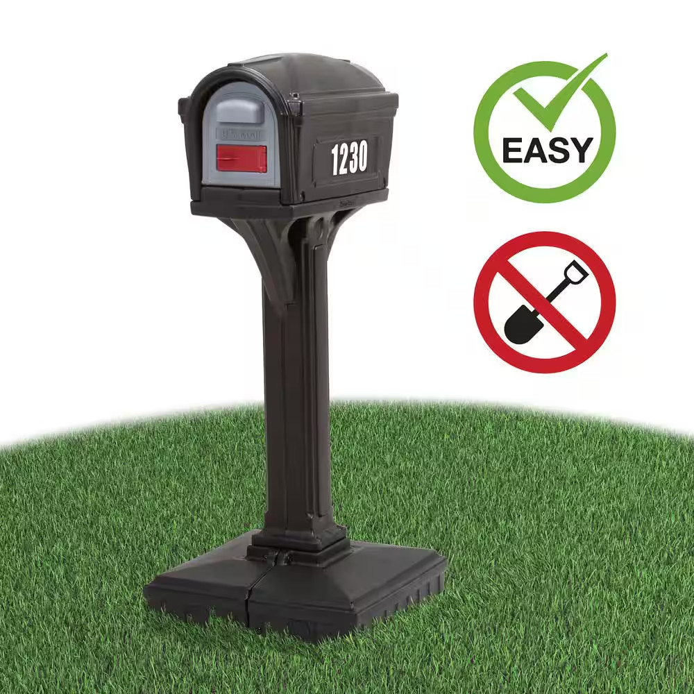 Dig-Free Easy up Classic Mailbox