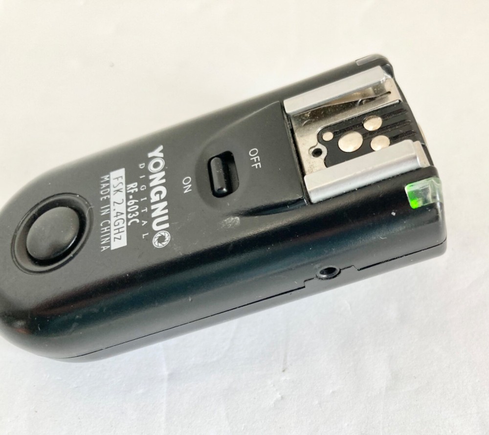 YONGNUO RF 603C 2.4G Wireless Flash Trigger For Canon