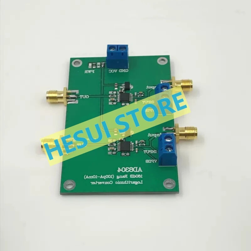 Dual AD8304 logarithmic current detector amplifier