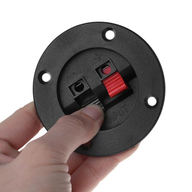 Speaker Plate Push Release Connector Terminal Strips Block 2 Position 4 Way