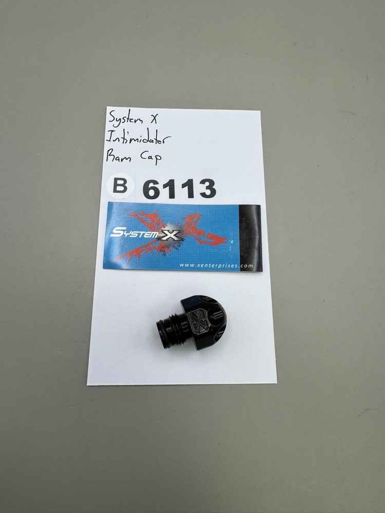 System X Intimidator Ram Cap-Gloss Black